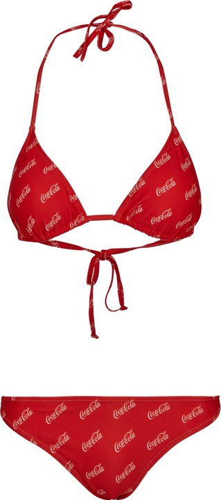 Image du produit Merchcode Ladies Coca Cola Logo AOP Bikini (XS)