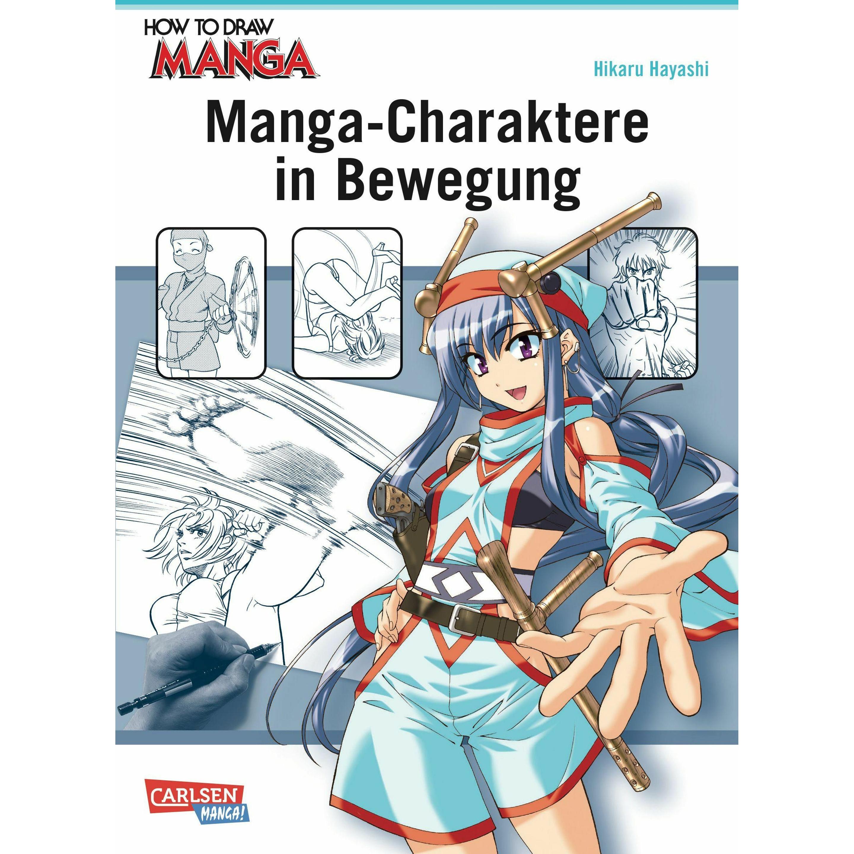 Manga-Charaktere in Bewegung, Belletristik von Hikaru Hayashi