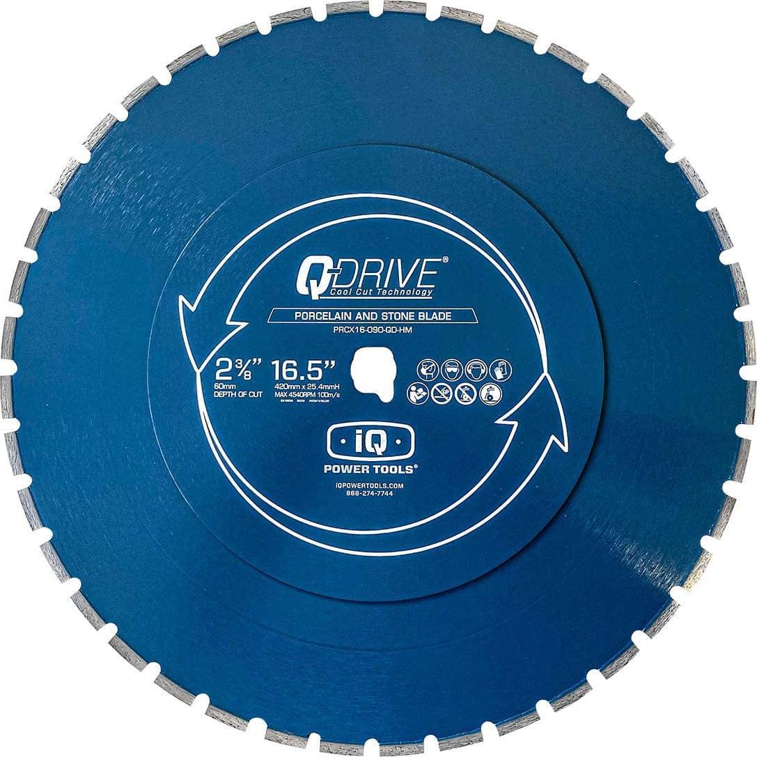 IQ Tools, Lama, iQ Power Tools PRCX414-2.40-QD-HM Q-Drive Diamanttrennscheibe 420mm Porzellan und Granit