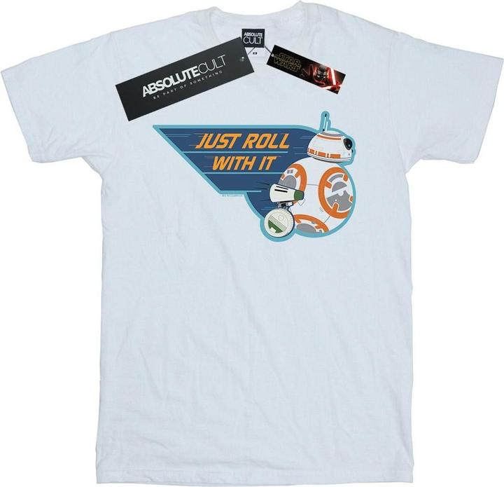 Produktbild Star Wars DO & BB8 Just Roll With It TShirt Jungen (140, 146)