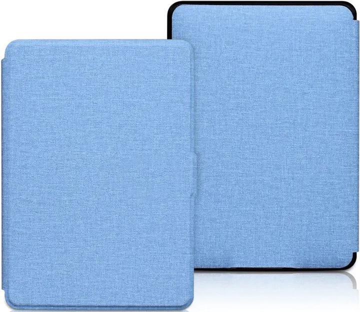 PhoneLook Cover Custodia protettiva Borsa Flip Auto On & Off Azzurro (Kindle Paperwhite 2021)