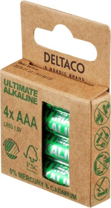 Image du produit Deltaco ULT-LR03-4P (4 pcs, AAA)