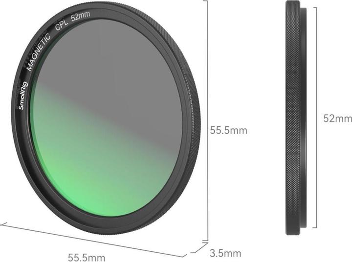 Produktbild SmallRig MagEase Magnetic CPL Filter Kit (52mm)