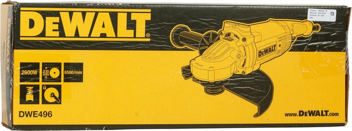 Actual product image DeWalt DWE496QS 230mm angle grinder (230 mm)