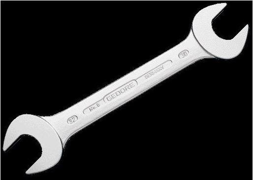 Actual product image Gedore 6 double open-end wrench x15/16