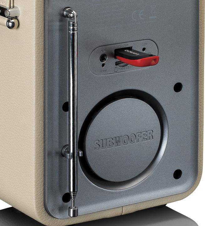 Produktbild Lenco PDR-051 Taupe (DAB+, FM, Bluetooth)