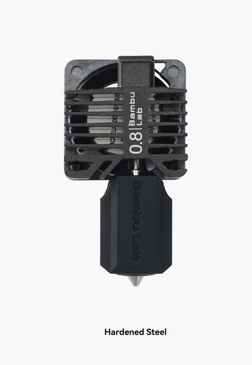 Image du produit Bambu Lab P1 Hotend - buse en acier trempé 0.8mm (Hotend)