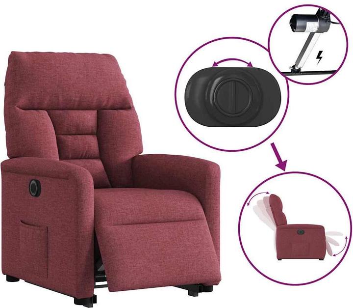 Image du produit vidaXL Relaxsessel mit Aufstehhilfe