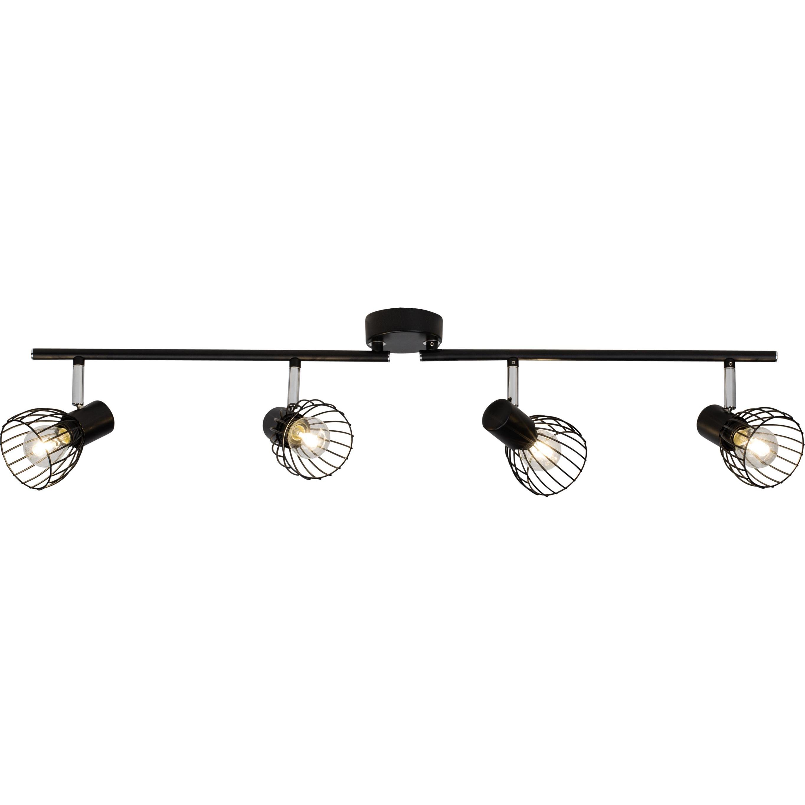 Brilliant Nero Applique + Plafoniera, Blacky (E14)