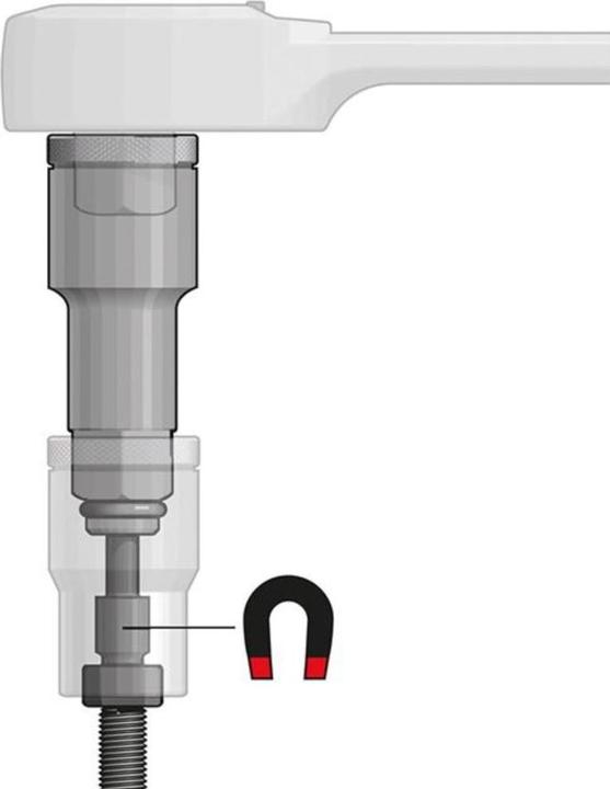 Actual product image Gedore 3090 M Extension 3/8" with holding magnet (3/8")