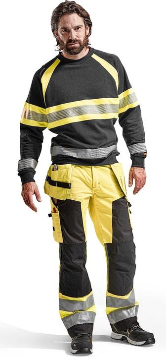 Produktbild Blakläder unisex Warnschutzhose 1568 gelb, schwarz Grösse 56 (56, 56)
