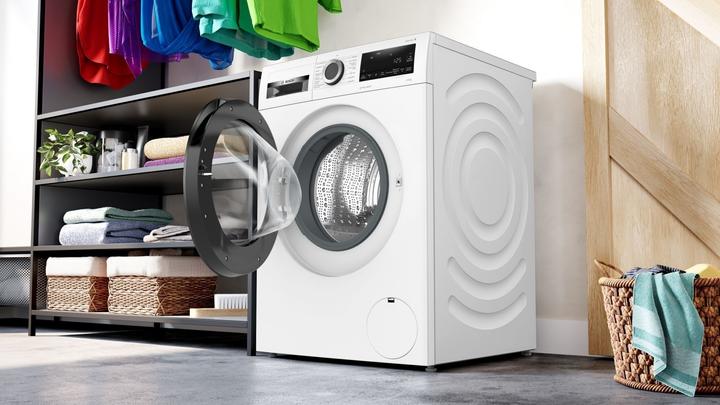 Produktbild Bosch Hausgeräte - WGG244ZANL - Serie 6 - Wasmachine met stoom - 1400 rpm - Energielabel A (WGG244ZANL) (9 kg, Links)