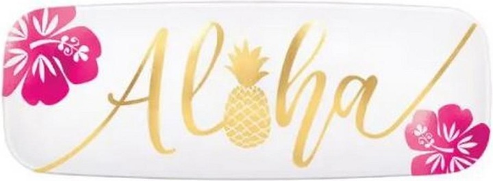 Immagine prodotto Amscan Piatto da portata stampato a caldo Aloha in plastica
