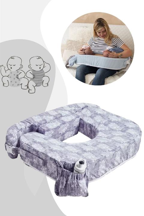 Produktbild My Brest Friend & baby wild Amerikanische Stillkissen für Zwillinge