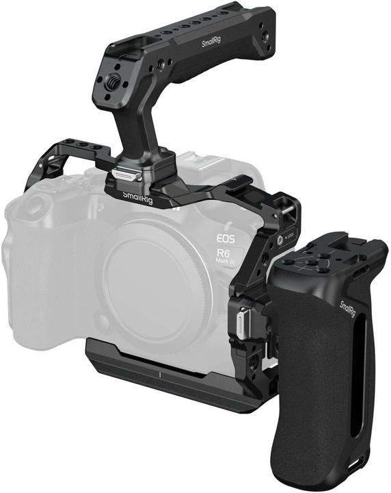 Immagine prodotto SmallRig 5958 HawkLock Quick Release Cage Kit for Canon EOS R6 Mark III / R6 Mark II (Advanced Edition) (Gabbietta)