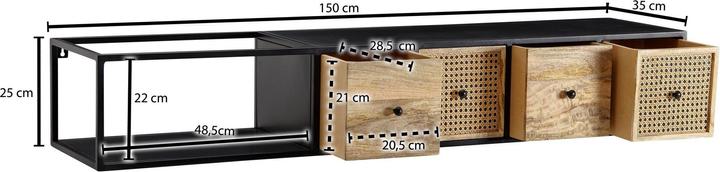Produktbild FineBuy Lori (150 x 35 x 25 cm)