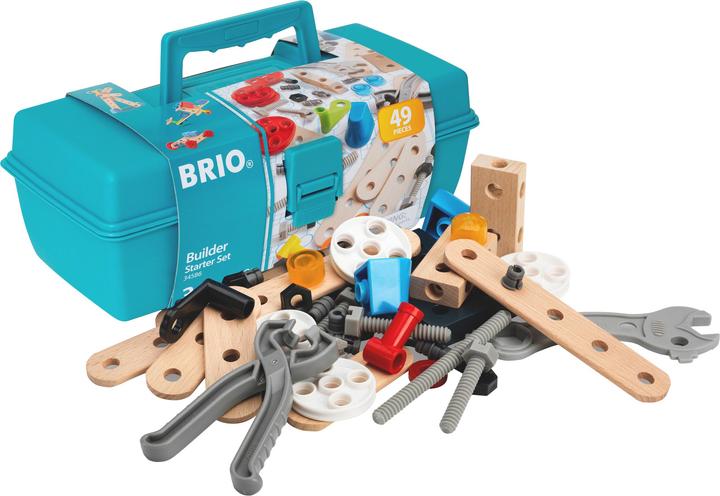 Brio Houten Bouwspeelgoed Bouwdoos 48st.