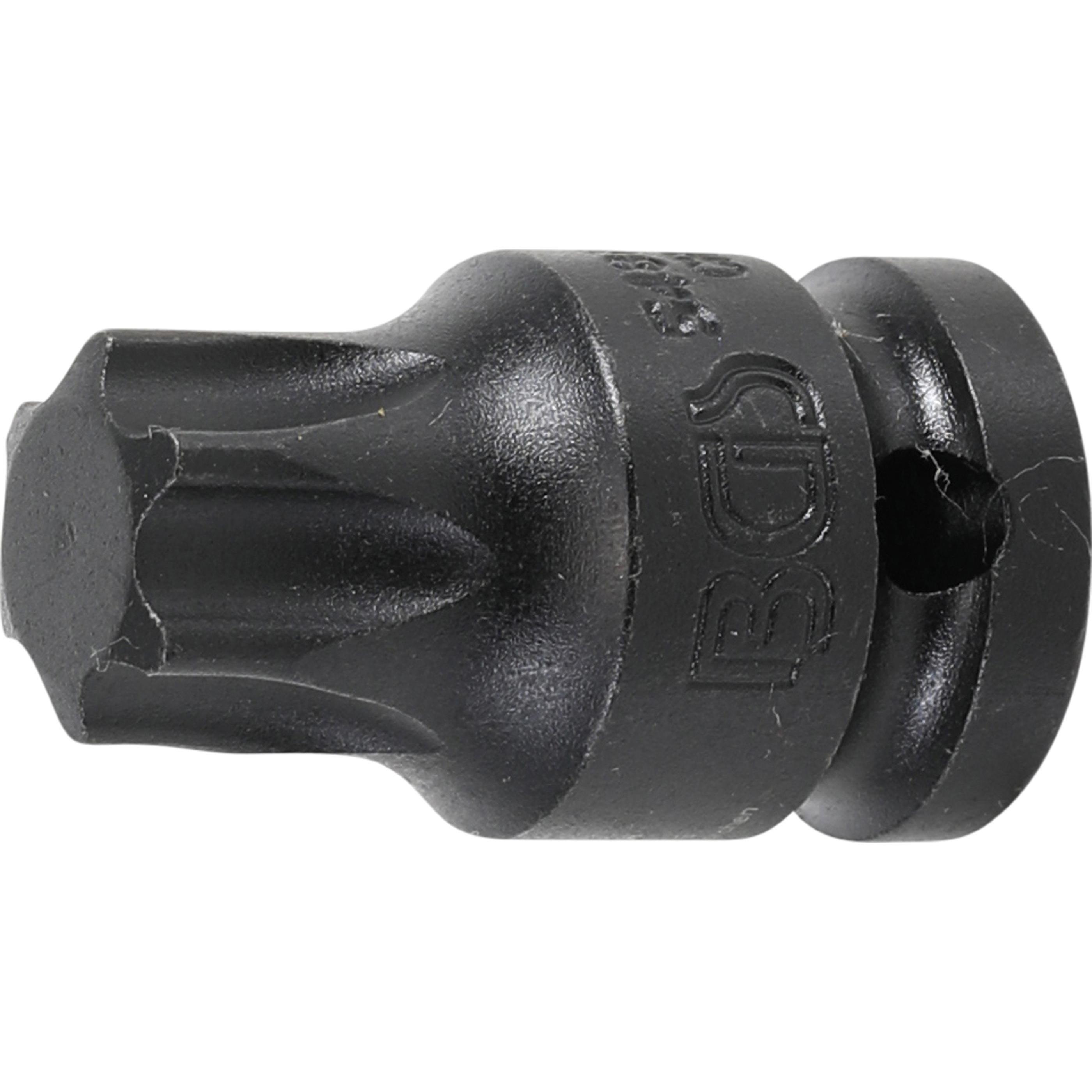 BGS, Bits, Kraft-Bit-Einsatz Länge 42 mm Antrieb Innenvierkant 12,5 mm (1/2") T-Profil (für Torx) T80 (T80)