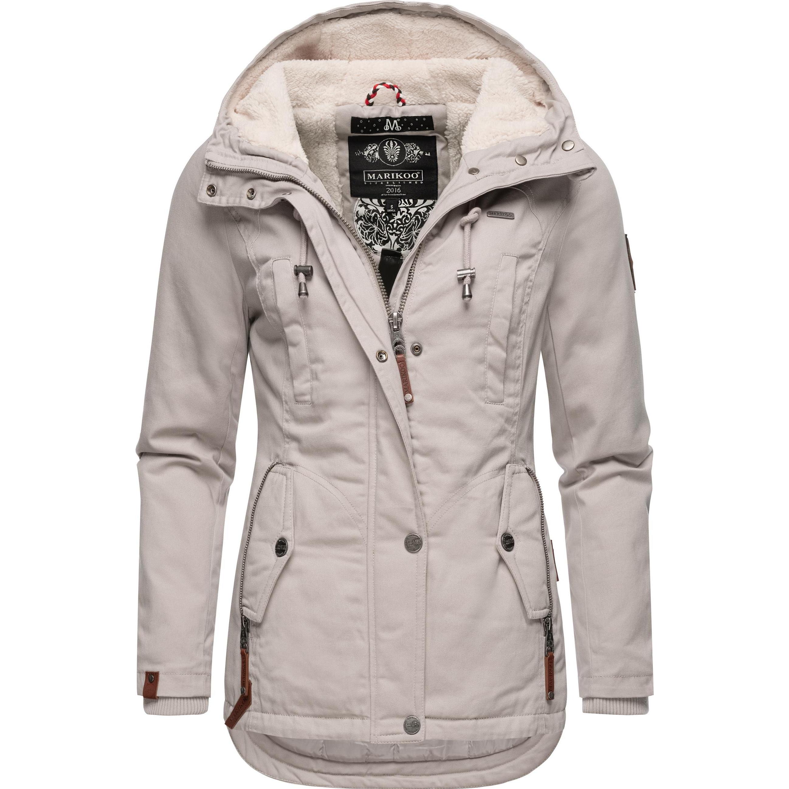 Marikoo, Damen, Jacke, Bikoo (3XL), Grau, 3XL