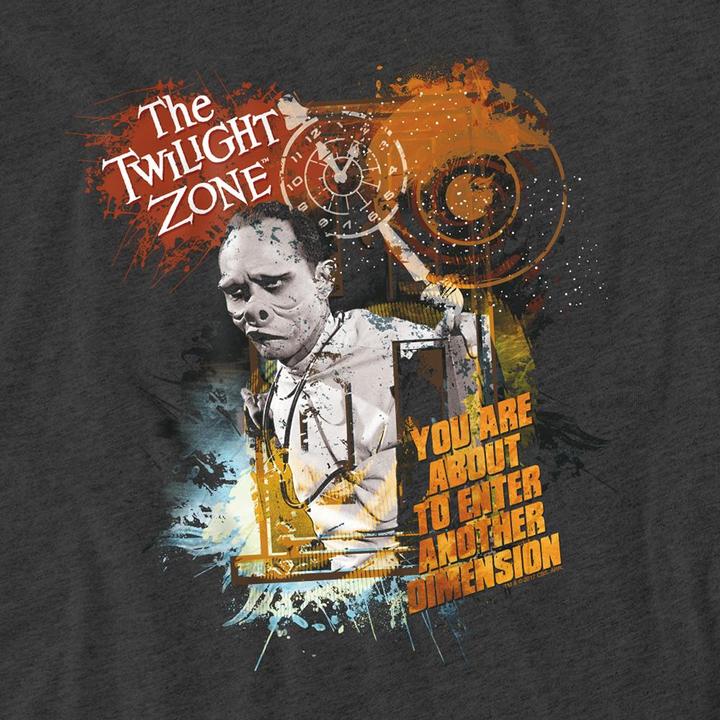 Produktbild The Twilight Zone Enter At Own Risk TShirt meliert (S)