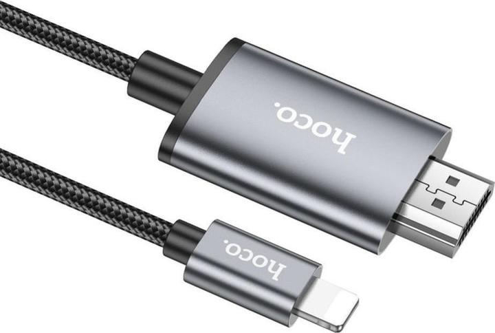 Actual product image Hoco Lightning — HDMI (type A) (2 m)