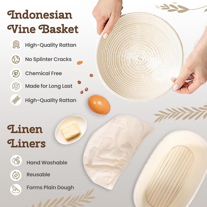 Image du produit Mkakyes Gärkörbchen-Set