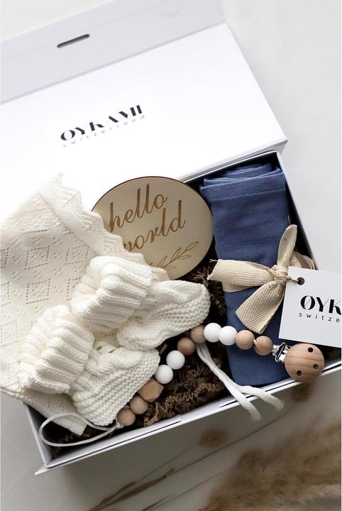 Actual product image Oykami Baby gift box boy "Venice" (0 Months)
