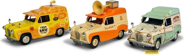 Actual product image Corgi Wallace & Gromit Austin A35 Van Collection - Cheese Please! Top Bun Spick & Spanmobile