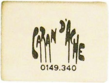 Actual product image Caran d'Ache Student gum