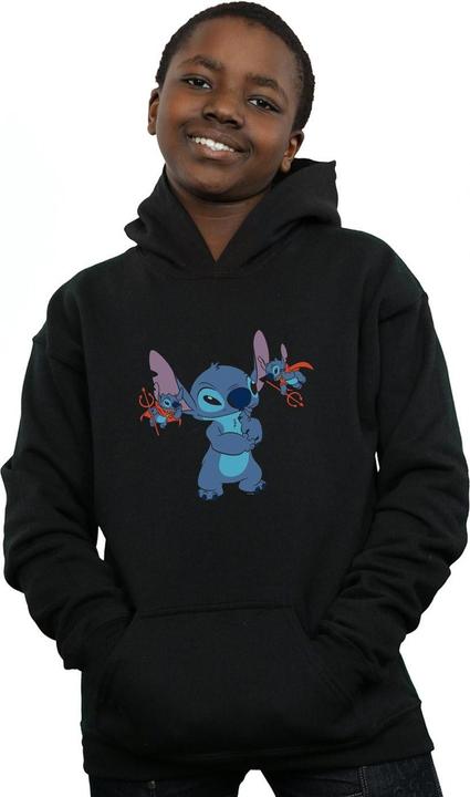 Image du produit Disney - Sweat à capuche LILO AND STITCH LITTLE DEVILS - Garçon (152, 158)