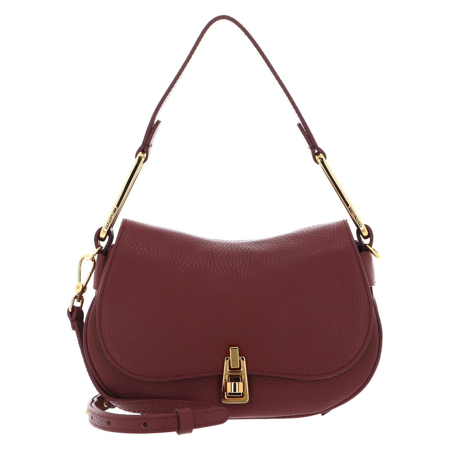 Coccinelle, Damen, Handtasche, Magie Soft Shoulderbag Grained Leather, Braun
