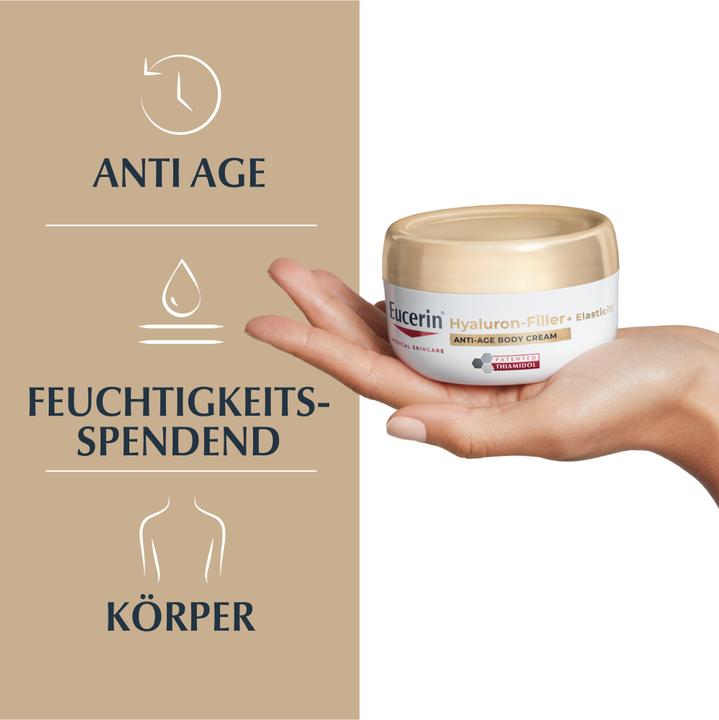 Actual product image Eucerin Hyaluron-Filler + Elasticity (Body cream, 200 ml)