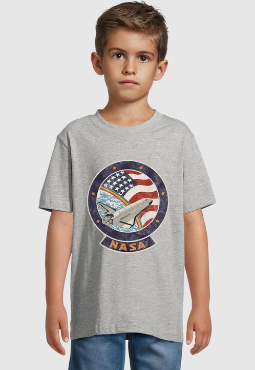 Produktbild Merchcode Kids NASA - Faded Basic T-Shirt - 199041 (110, 116)