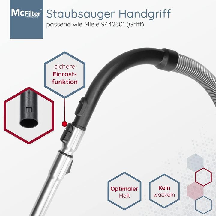 Actual product image Mc Filter Handgriff für Miele Staubsauger