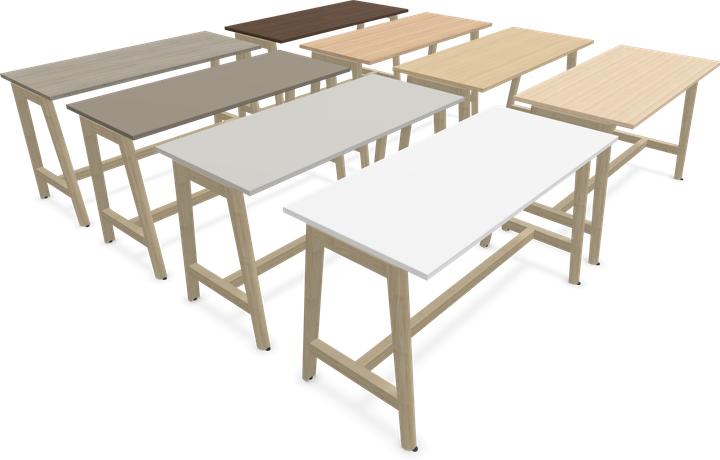 Actual product image Narbutas Nova Wood high table (160 x 70 x 90 cm)