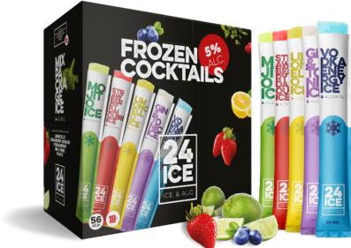 Produktbild 24ICE Frozen Cocktail (50 x 6.5 cl)