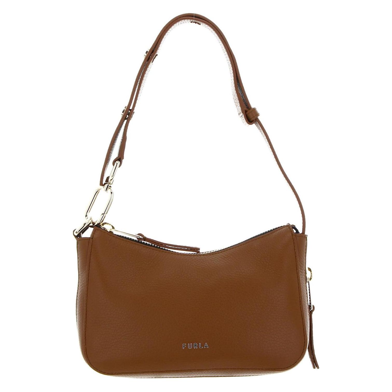 Furla, Damen, Handtasche, Skye Hobo, Braun