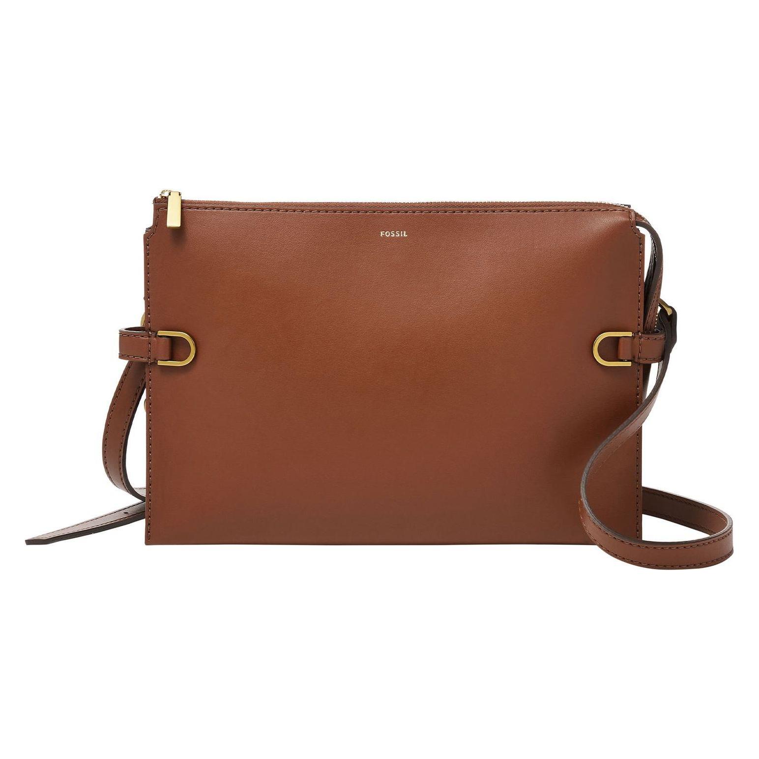 Fossil, Damen, Handtasche, Kier Crossbody Bag, Braun