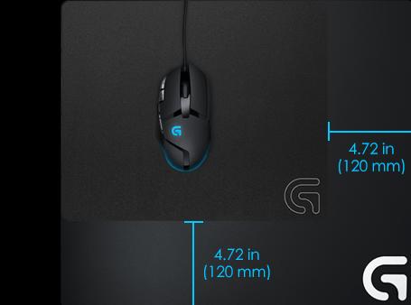 Actual product image Logitech G G640 Cloth Gaming Mouse Pad (L)
