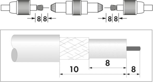 Produktbild Schwaiger Antennenkabel-Verbindung Metall