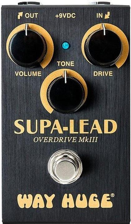 Produktbild Way Huge Jim Dunlop Supa Lead MkIII Smalls Guitar Overdrive Effect Pedal WM31 (E-Gitarre, Gitarre)