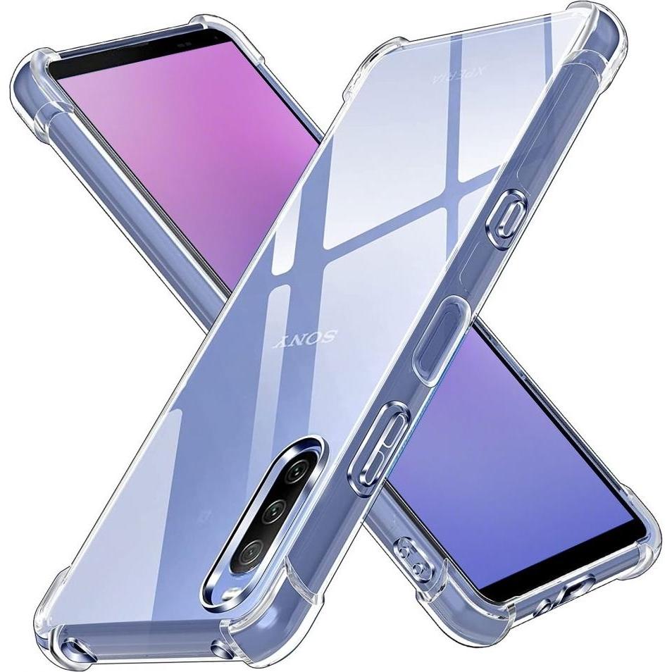 Thumbnail - Screenguard Sony Xperia 10 V Hülle Crystal Soft Airbag Bumper (Sony Xperia 10 V), Smartphone Hülle, Transparent