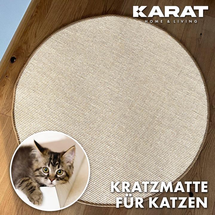 Karat Cat scratching mat (Ivory)