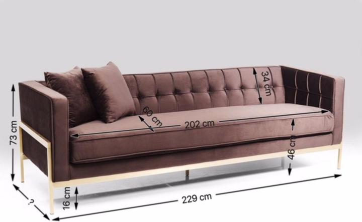 Image du produit Kare Design Canapé Loft Marron 3 places (3 places)
