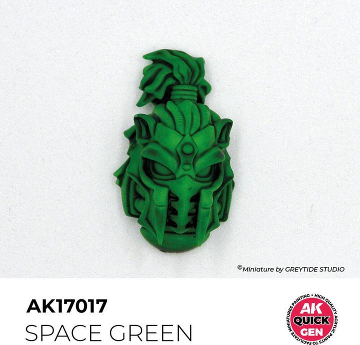 Actual product image AK Interactive Pot de Quick Gen - Space Green (18 ml)