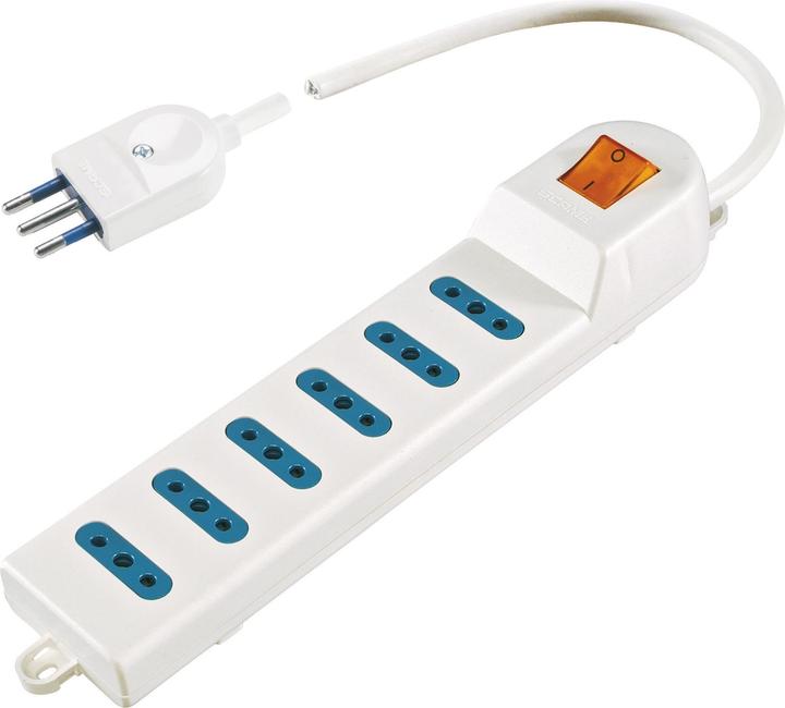 Immagine prodotto Poly Pool PP0409 prolunghe e multiple 1,5 m 6 presa(e) AC Interno Bianco (1.50 m)