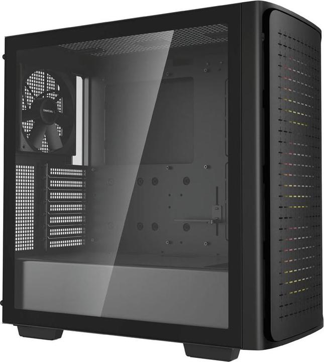 Deepcool MID-TOWER HOUSING CK560 Side Window, Black, Mid-Tower, Power Supply Included in Faith No. (E-ATX, Mini-ATX, ATX, mATX)