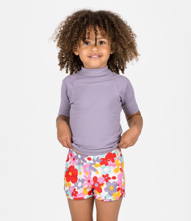 Image du produit Nabaiji Short de bain Bébé / Enfant - rouge imprimés fleurs