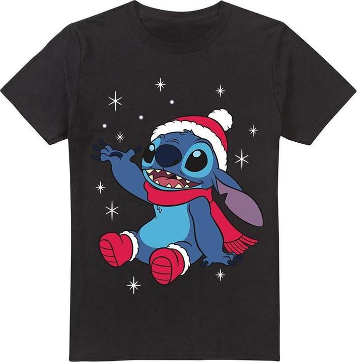 Produktbild Lilo & Stitch TShirt weihnachtliches Design (S)