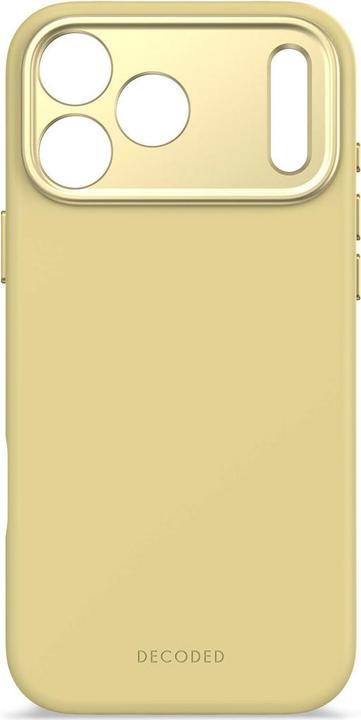 Productafbeelding Decoded Silicone Backcover Apple iPhone 17 Pro Max Yuma Yellow (Apple iPhone 17 Pro Max)